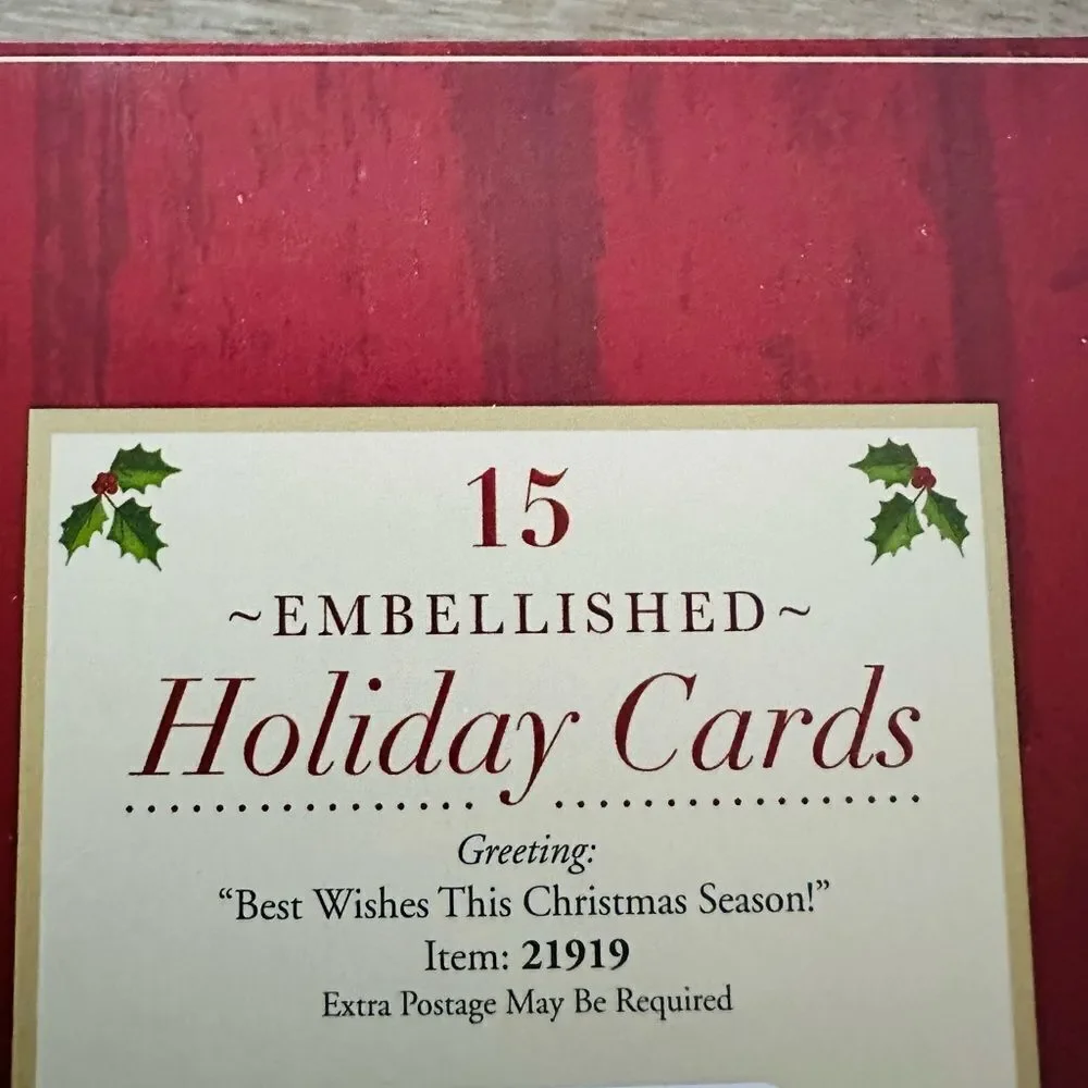 Vintage Christmas Puppy Dog Holiday Greeting Cards
